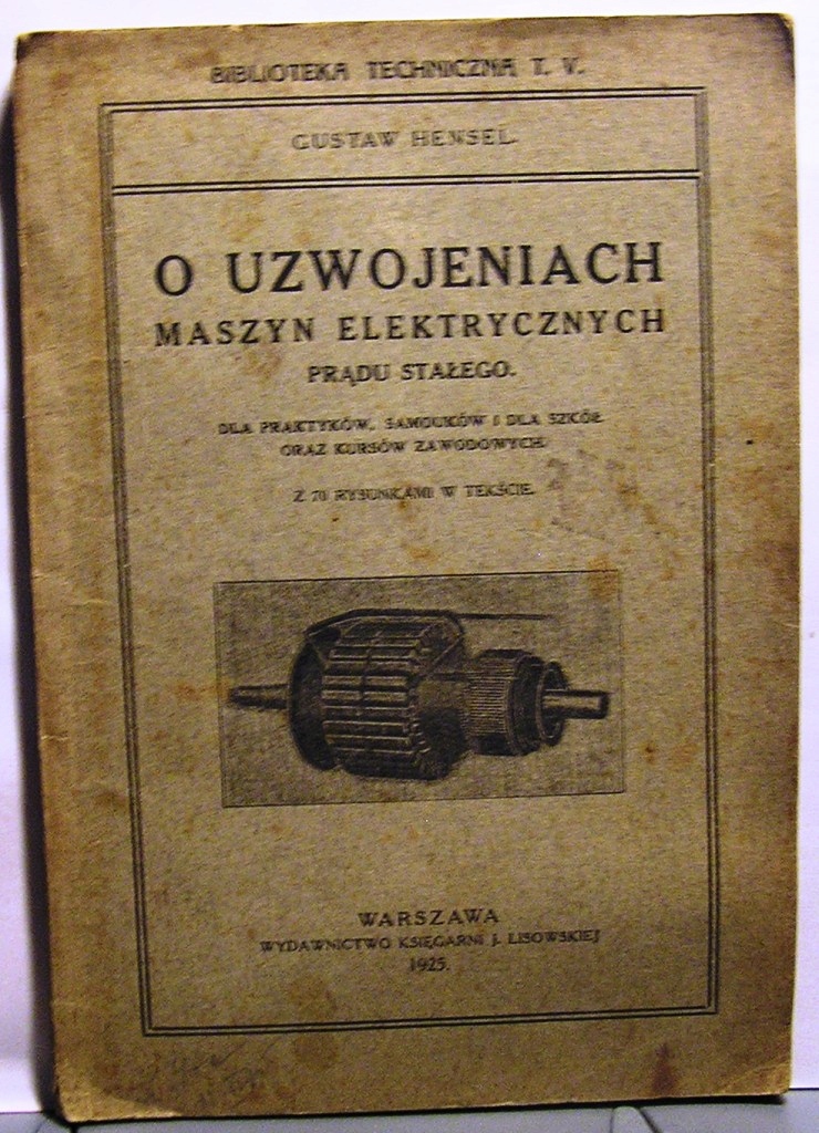 O uzwojeniach maszyn elektrycznych prądu stałego