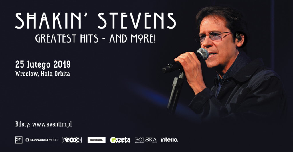 Bilety na koncert Shakin’ Stevensa we Wrocławiu