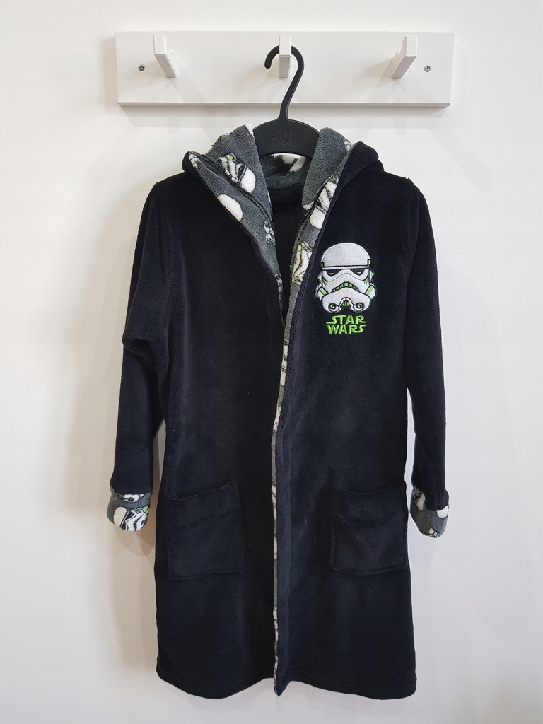 PRIMARK szlafrok chłopięcy STAR WARS 9 - 10 LAT / 140 CM