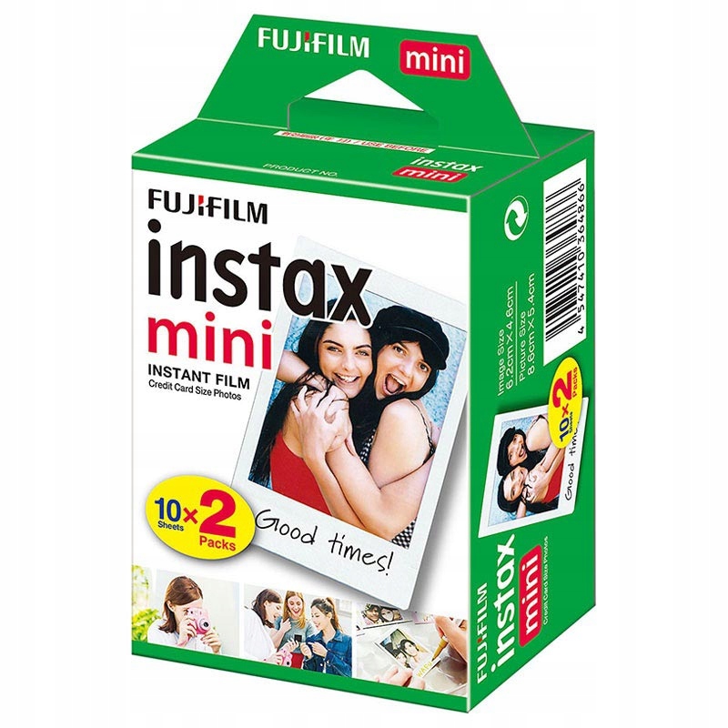 Instax Mini 8 9 11 Fujifilm Wkład 10x2 20 zdjęć