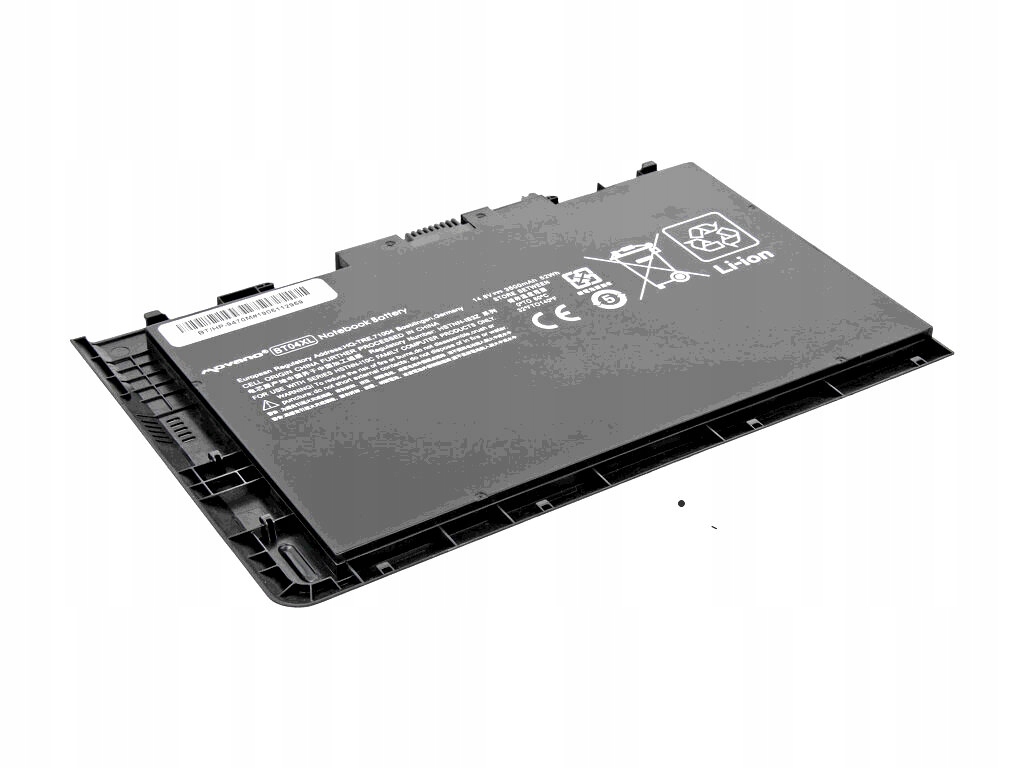 Bateria BT04XL do HP EliteBook Folio 9470M 9480M