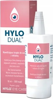 Hylo-Dual nawilżające krople do oczu 10 ml
