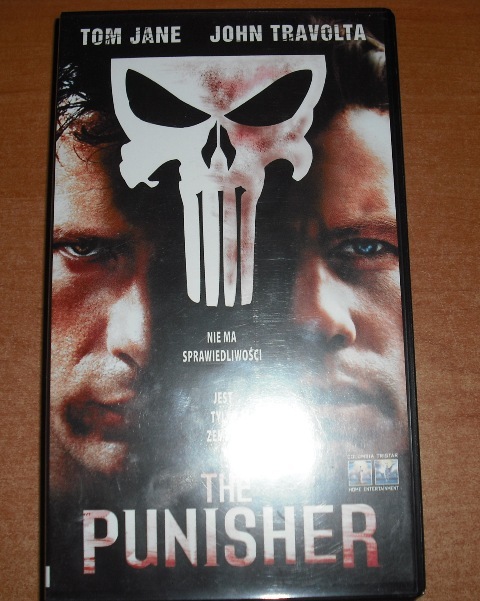 THE PUNISHER – TOM JANE, JOHN TRAVOLTA – VHS