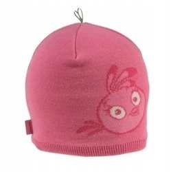 Czapka zimowa Reima Angry Birds beanie pink