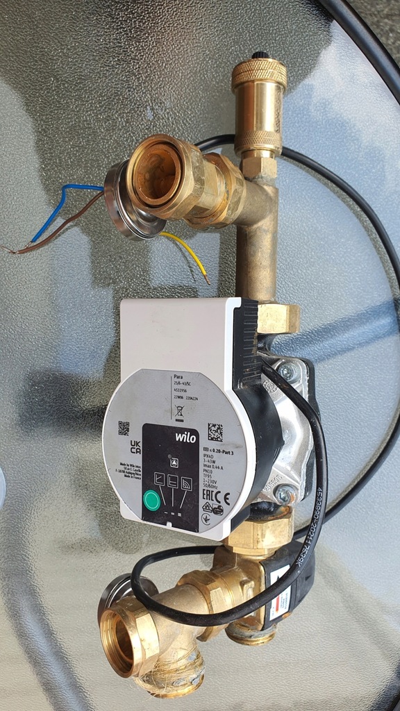 Pompa Di Circolazione Wilo Para 25-180/6-43/SC - Alta Efficienza Per Riscaldamento A Pavimento, DN25 - Foto 3