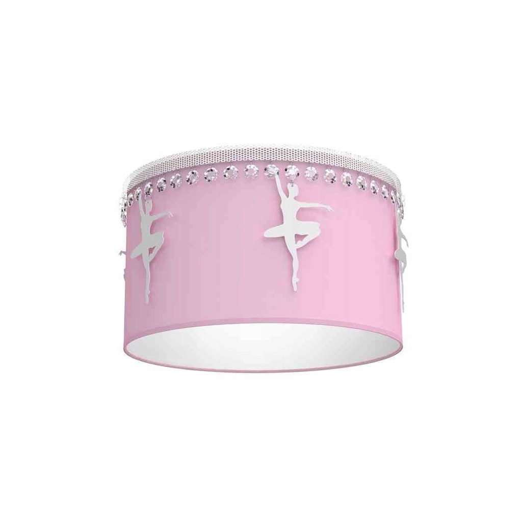 Lampa Sufitowa Baletnica Pink 1Xe27 Milagro