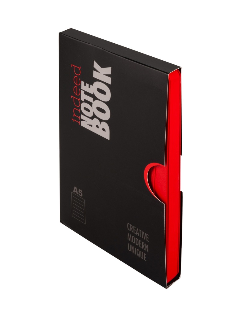 NOTES INDEED A5 LINIA CZERWONY
