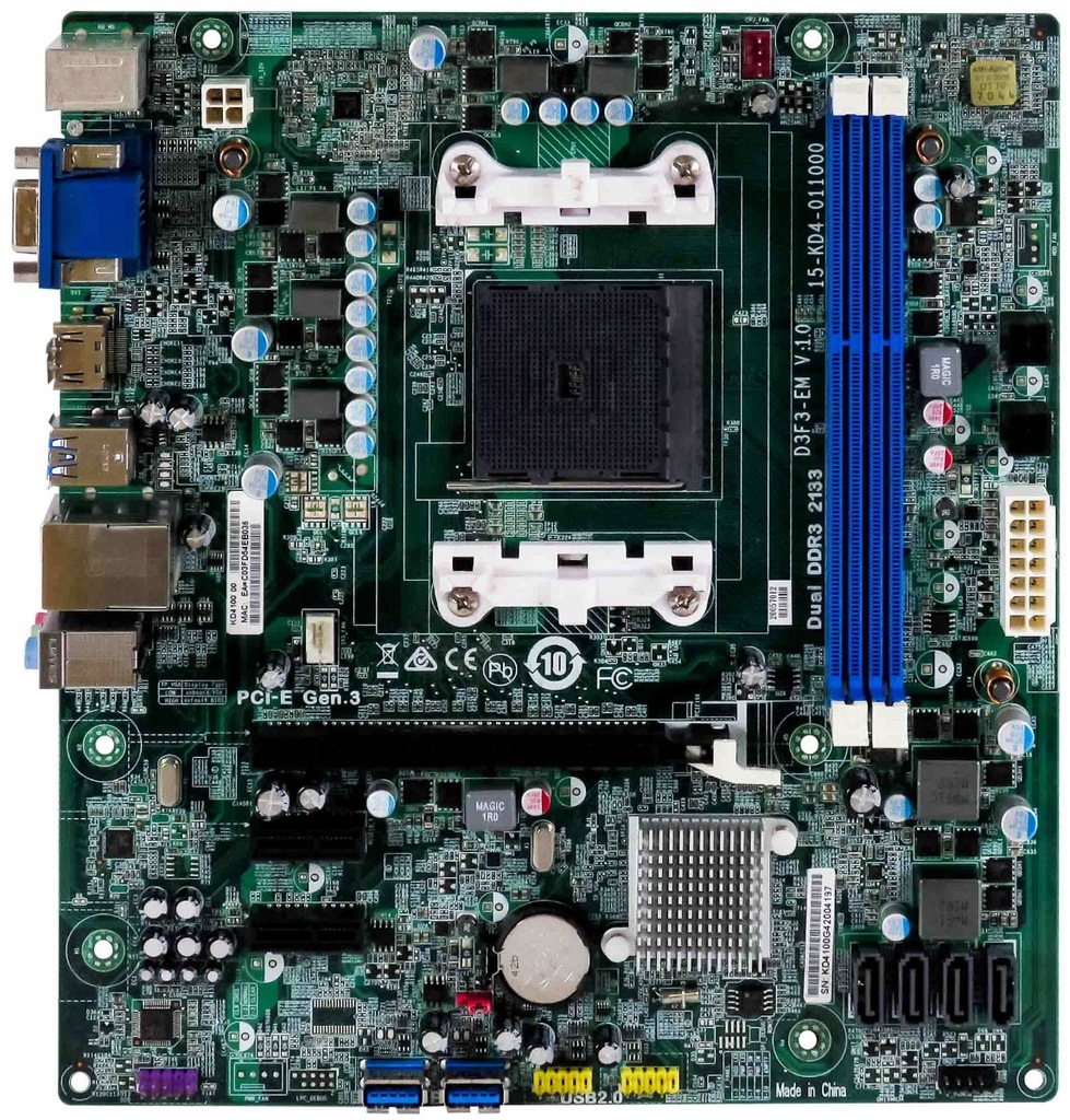 MEDION D3F3-EM V:1.0 SOCKET FM2+ DDR3 mATX