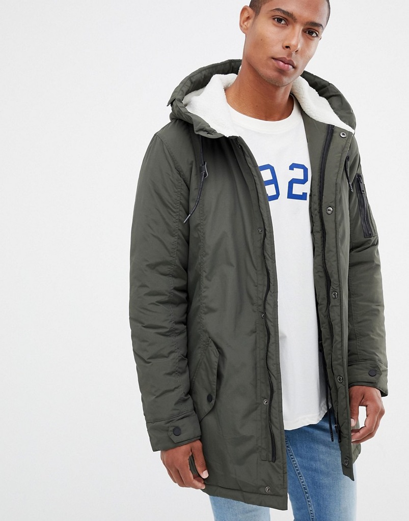 E-7-8-1 BRAVE SOUL KURTKA PARKA S