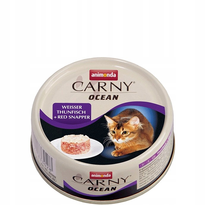 ANIMONDA Carny Ocean puszka biały tuńczyk czerwony