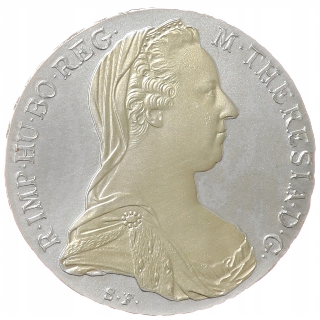 1 talar - Maria Teresa - Austria - 1780 -pozłacany