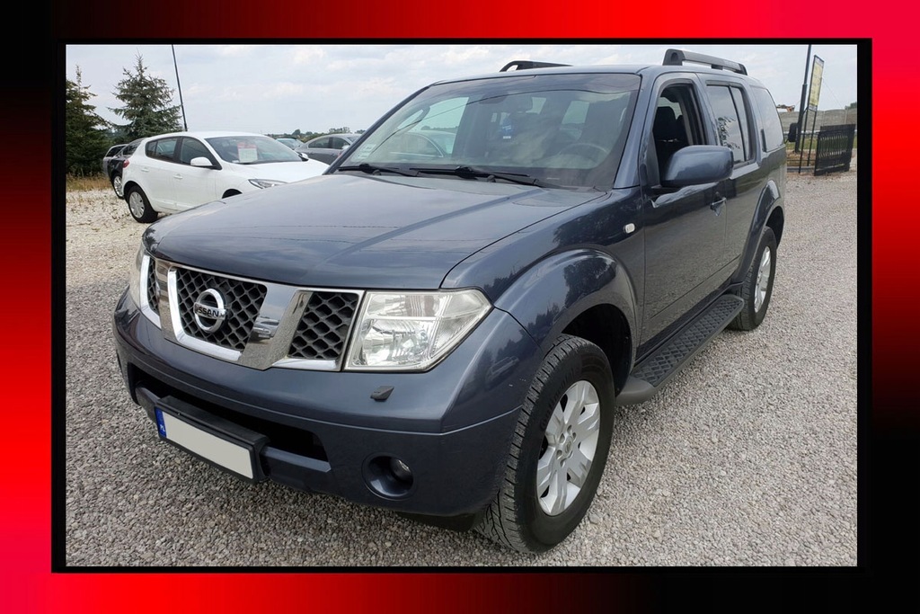 NISSAN PATHFINDER 2.5DCi 174 KM 7os Navi Skóry Hak