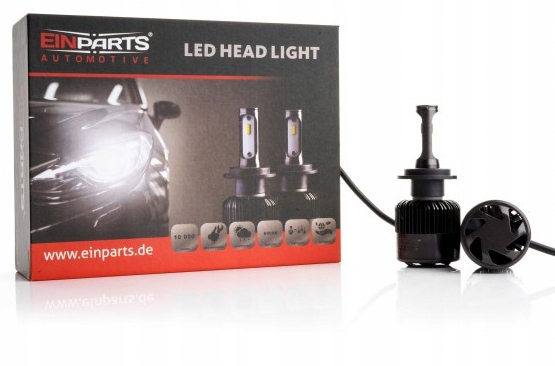 EINPARTS ŻARÓWKI LED H7 TOYOTA AVENSIS T25 T27 CAN