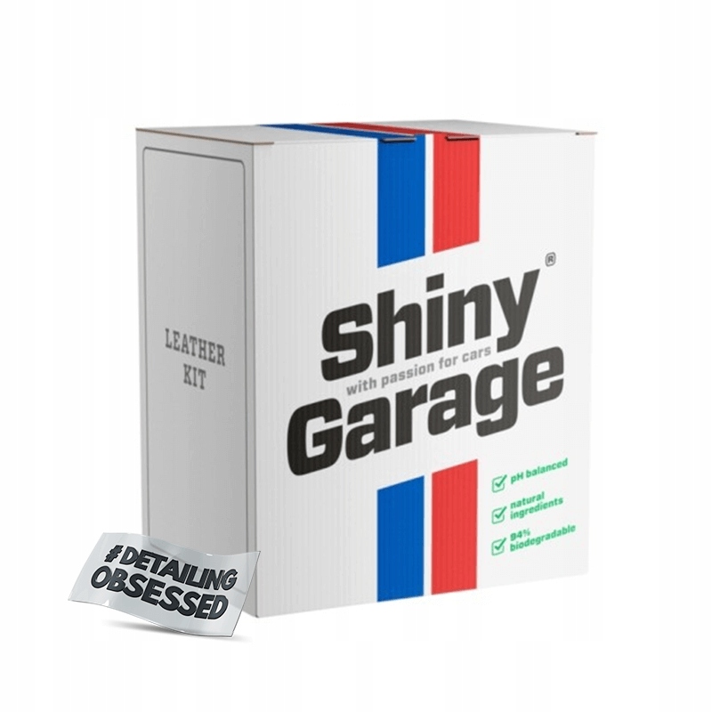 Shiny Garage Leather Kit Soft czyszczenie skóry