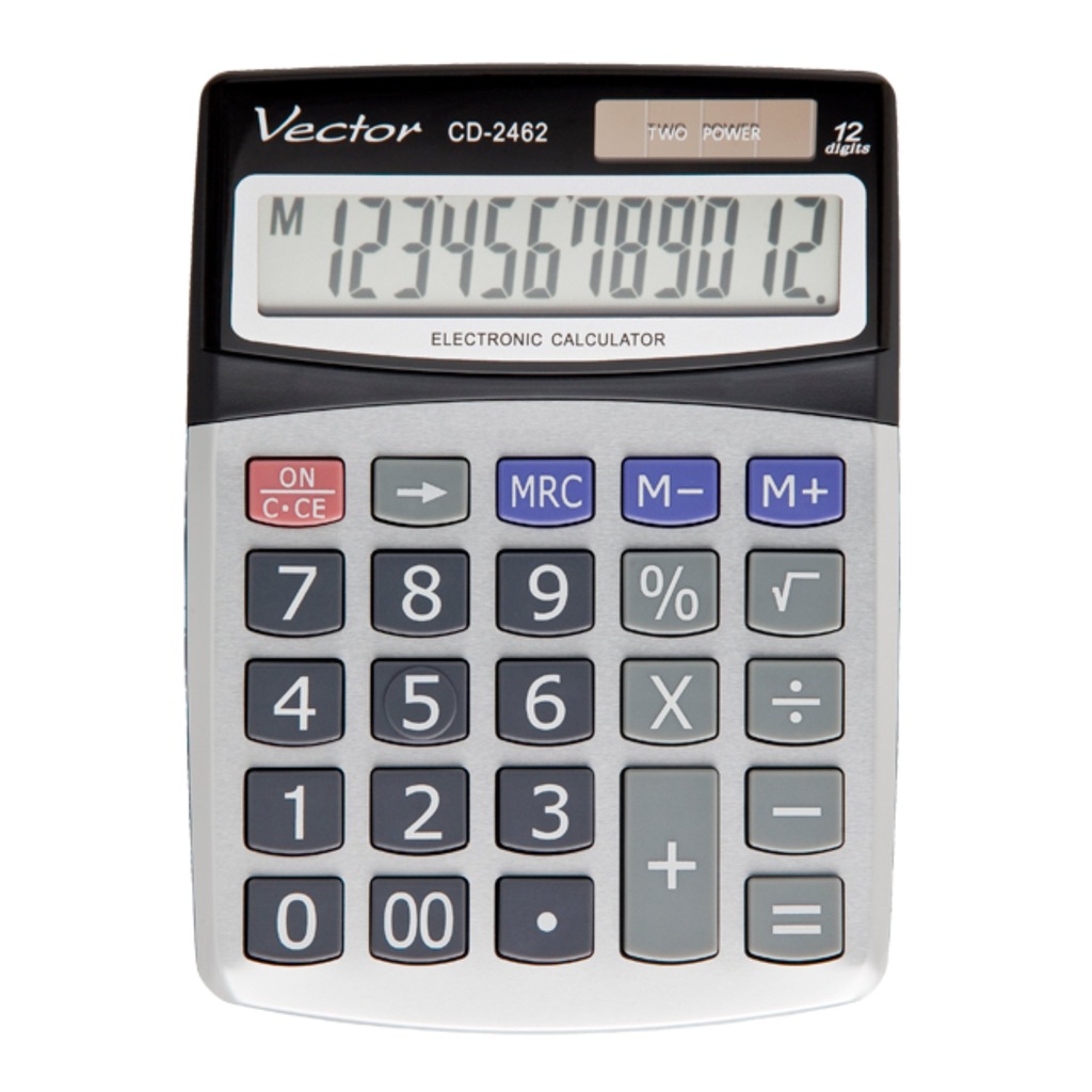 Kalkulator na biurko Vector CD-2462