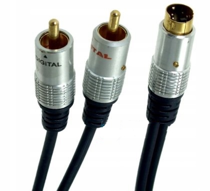 Przewód kabel SVHS - 2RCA 3m S-video wt-wt JR-9520