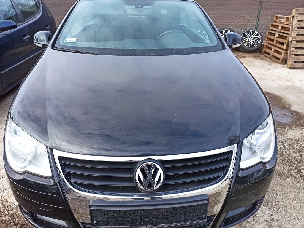 Maska pokrywa silnika VW EOS L041 czarna ładna - 13270936979 ...