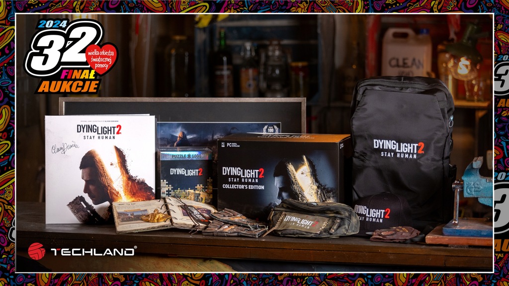 Dying Light 2 Stay Human Edycja Kolekcjonerska oraz pakiet gadżetów