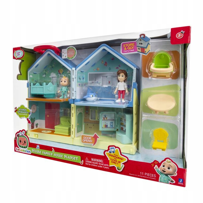 Family House Domek + 2 figurki + dodatki 12403553853
