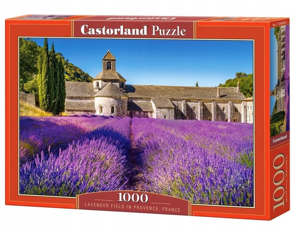 PUZZLE 1000 LAVENDER FIELD IN PROVENCE CASTOR