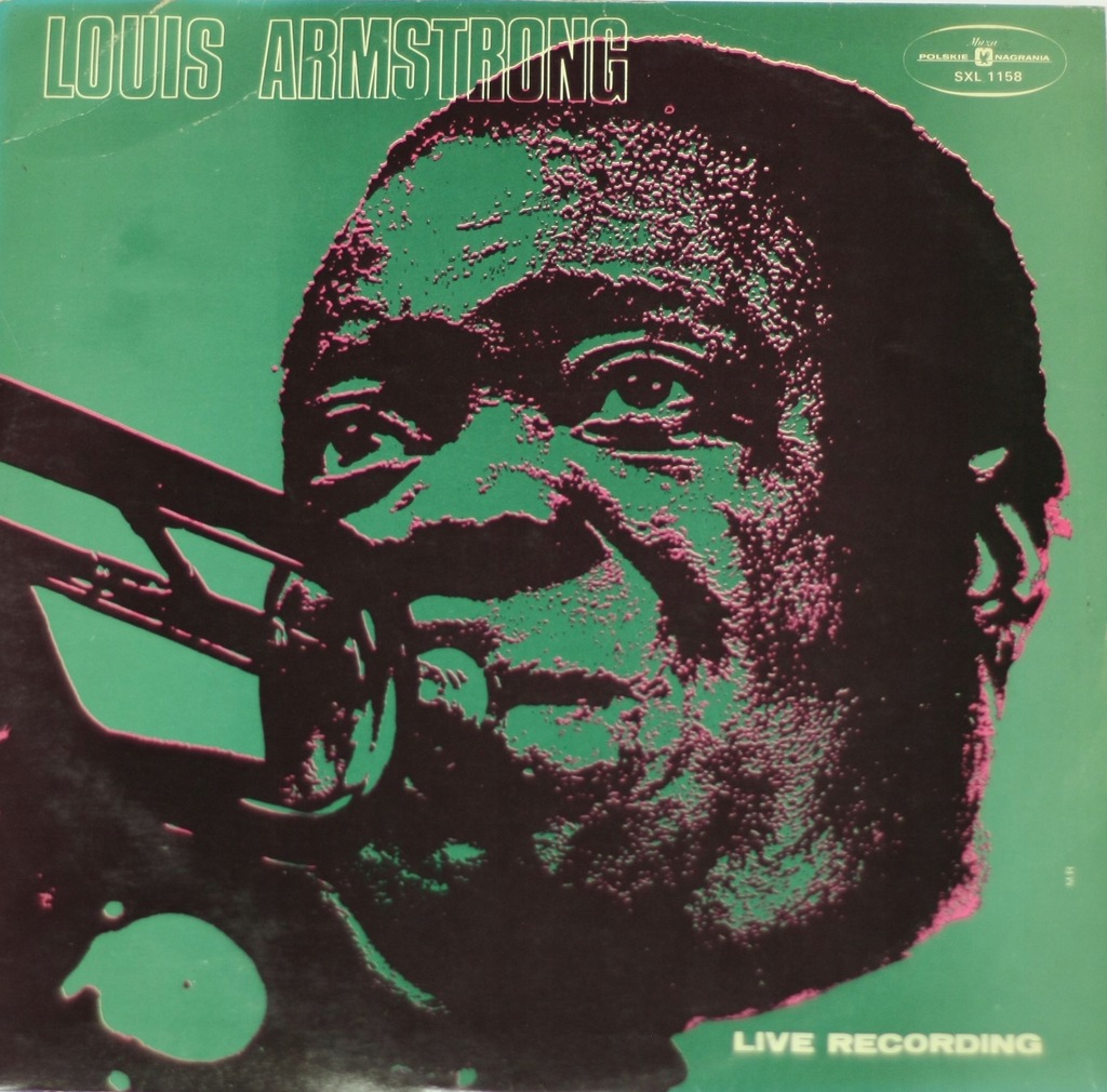 LP Louis Armstrong Live Recording [VG+] u7