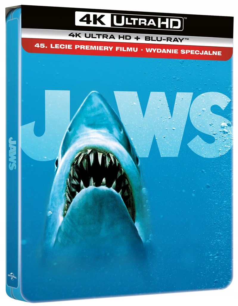 Film Szczęki (steelbook) płyta Blu-ray 4K