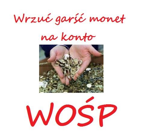 WRZUĆ GARŚĆ MONET NA KONTO WOŚP...