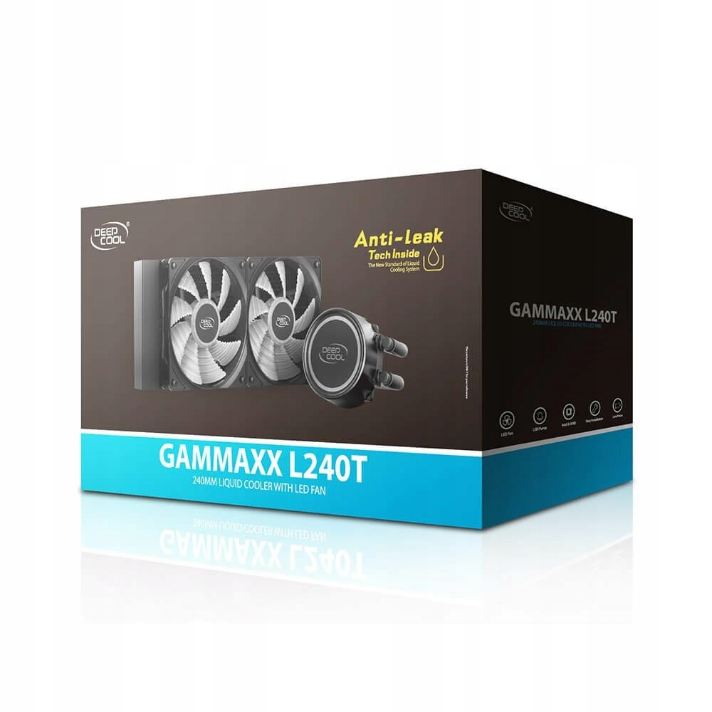 Купить Охлаждение моноблока Gammaxx L240T Red Процессор Deepcool: отзывы, фото, характеристики в интерне-магазине Aredi.ru