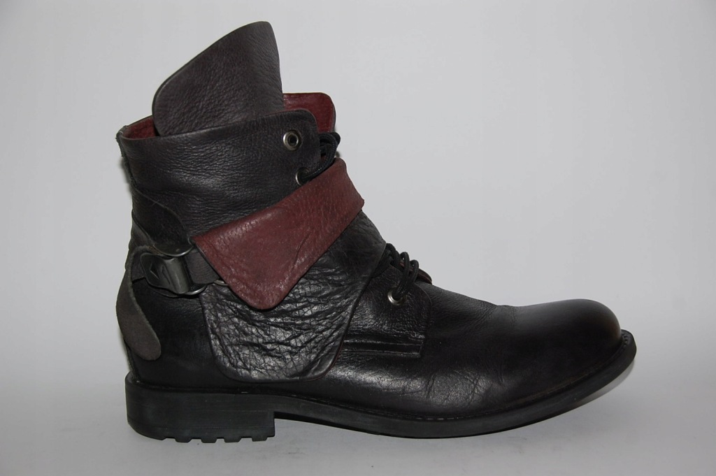 ROCKEWITTER buty trzewiki EU 44 / UK 10 skóra