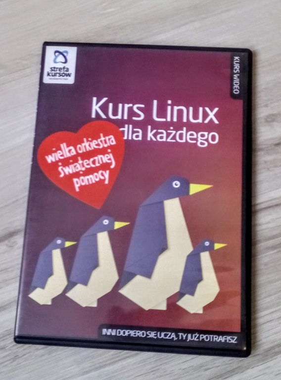 Linux dla Każdego z autografem autora dla WOŚP!