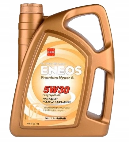 ENEOS PREMIUM HYPER S 5W30 SN/SM/CF C2 A5/B5 4L