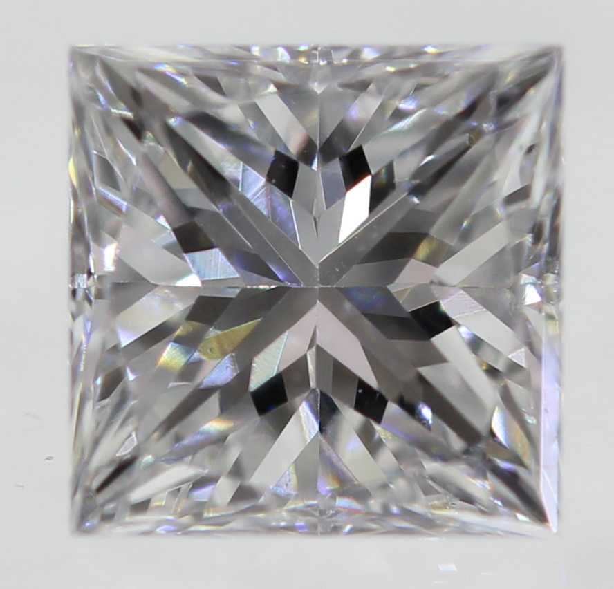 Diament 0.32Ct Naturalny Princess 3,73/3,69/2,82mm