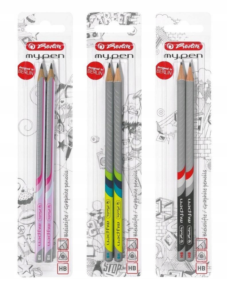 Ołówek My.Pen 2szt mix Herlitz