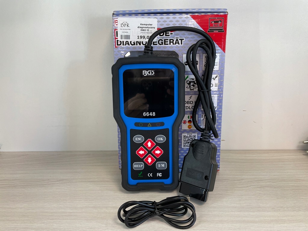 Komputer diagnostyczny OBD II - TOMNAR