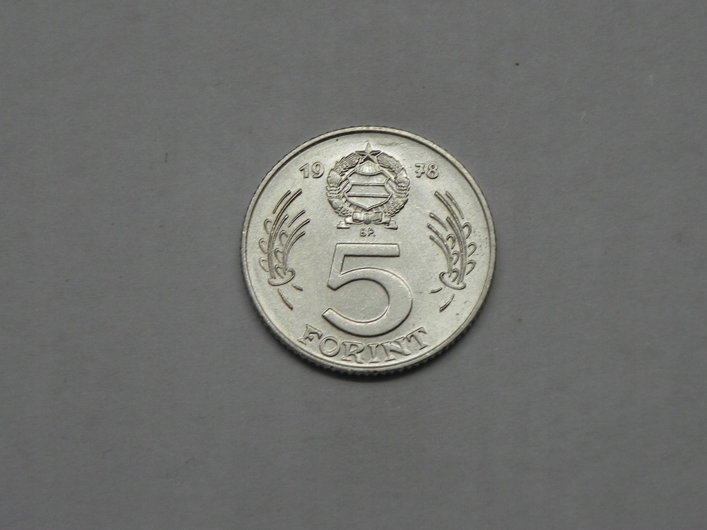 9899/ 5 FORINT 1978 WĘGRY