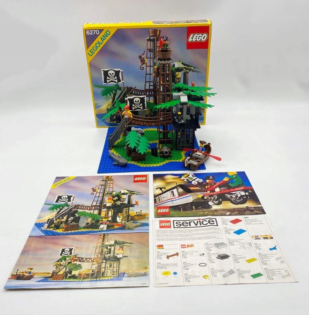 Lego 6270 Pirates Forbidden Island Wytłoczka BOX