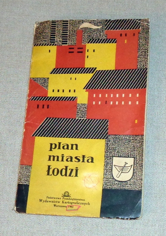 Plan Miasta Łodzi 1961r.