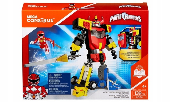 Wyprzedaż Klocki Mega Construx DPK78 Power Rangers