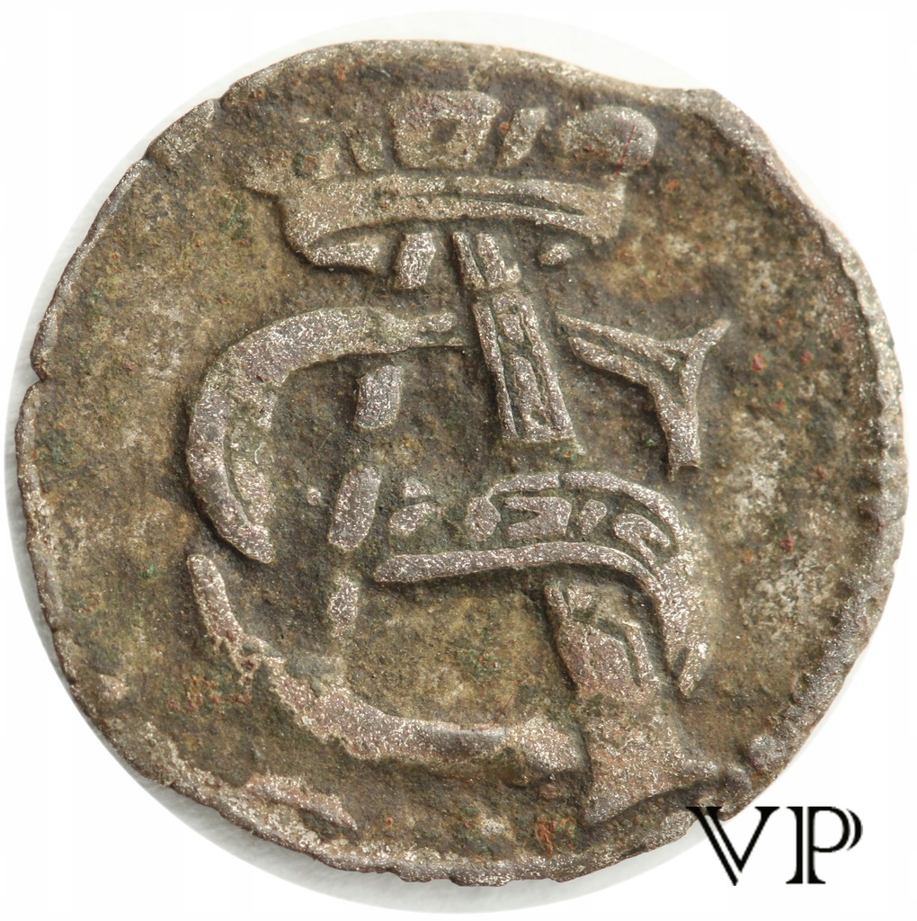Polska, Obol 1547 r. Wilno Extrymalnie Rzadki !!