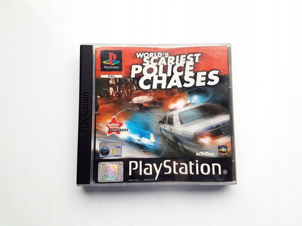 == WORLD'S SCARIEST POLICE CHASES PS1 PSX PSONE ==