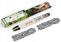 Zestaw prowadnica STIHL 35cm+2xłańcuch do MS180 182 210 212 MS230 250 251