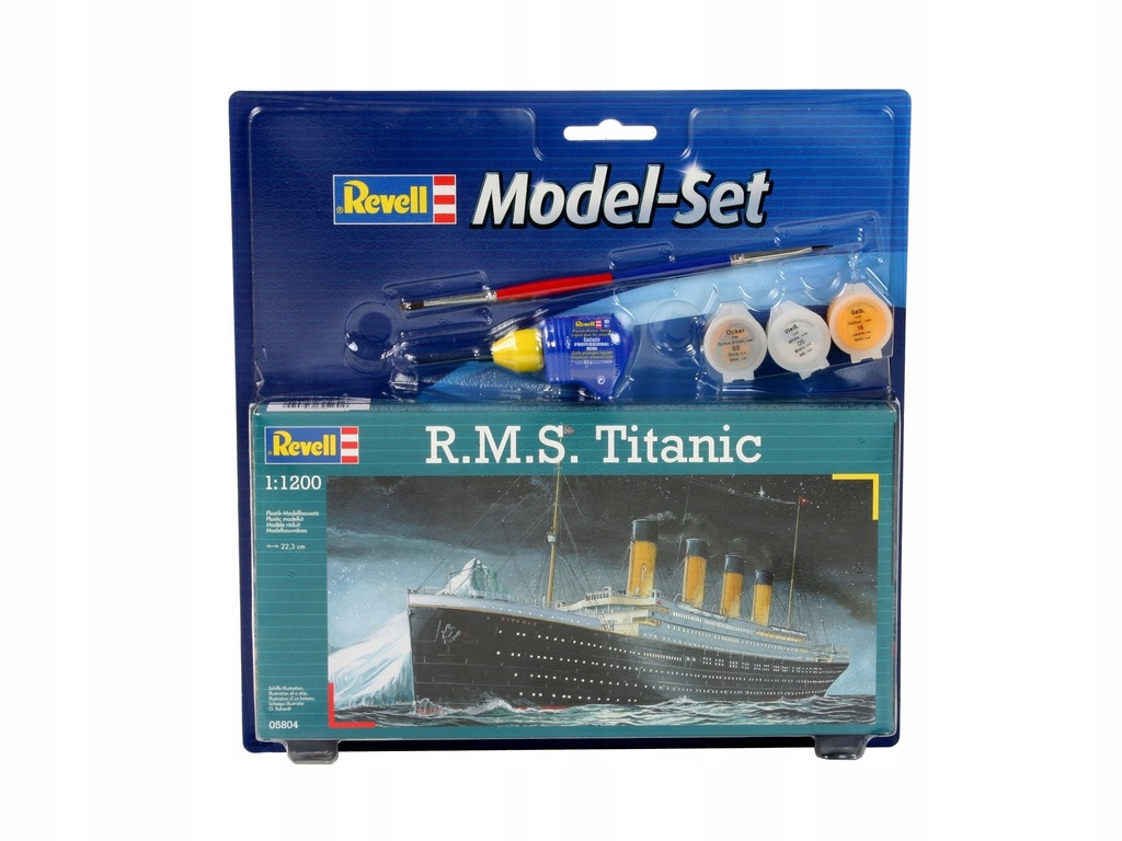 Купить ПОДАРОЧНЫЙ НАБОР МОДЕЛЬ REVELL RMS TITANIC 1:1200: отзывы, фото, характеристики в интерне-магазине Aredi.ru