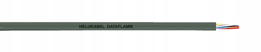 Przewód do przesyłu danych DATAFLAMM 7X0,25 500V bezhalogenowy