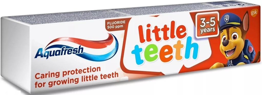 AQUAFRESH LITTLE TEETH Pasta do zębów DLA DZIECI Z FLUORKIEM 75 ml 3-5 lat