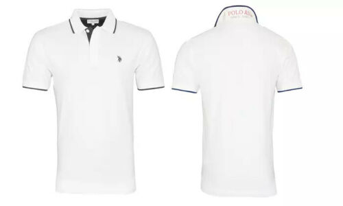 U.S. Polo Assn. Koszulka Męska Polo M biała