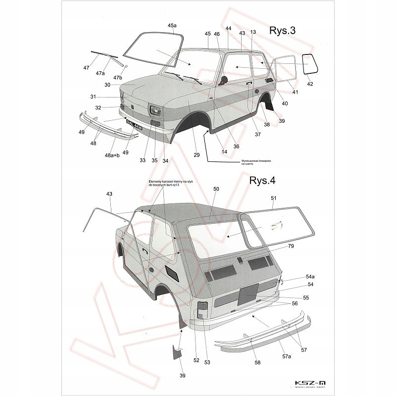 Купить Ответ 1/16 - Легковой автомобиль Fiat 126p, 1:25: отзывы, фото, характеристики в интерне-магазине Aredi.ru