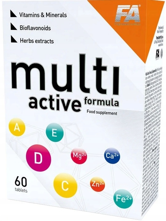 FA MULTI ACTIVE FORMULA 60t WITAMINY I MINERAŁY