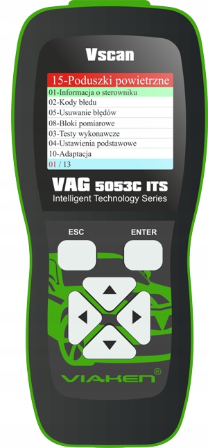 Купить Профессиональный VAG Vscan 5053C ITS CAN, польский: отзывы, фото, характеристики в интерне-магазине Aredi.ru