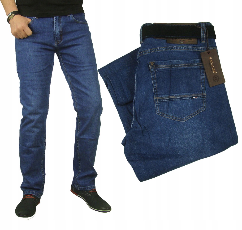 Spodnie jeans regular pas 130cm PAGALE 46/34 -6783