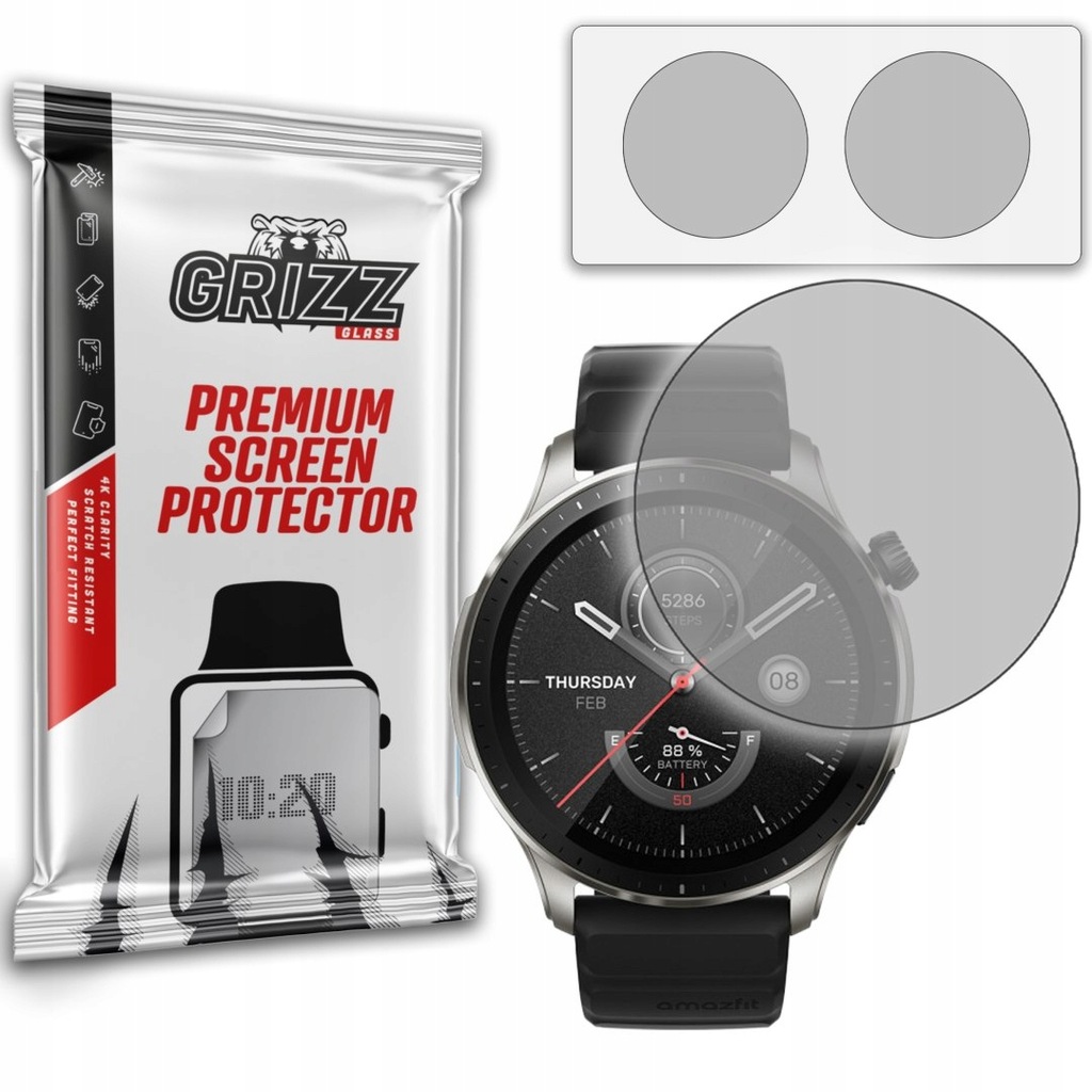 Folia matowa GrizzGlass PaperScreen Amazfit GTR 4